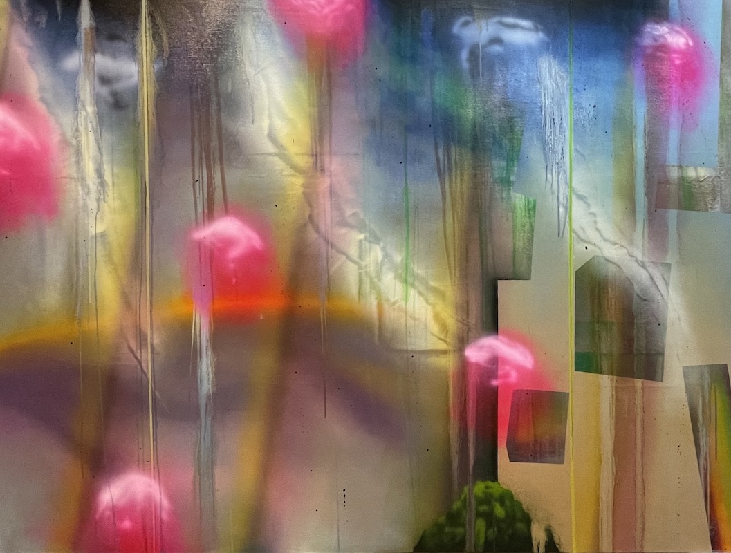 Bernard Gilbert - 2022 - Number 324 - Oil on canvas, 240 x 180 cm